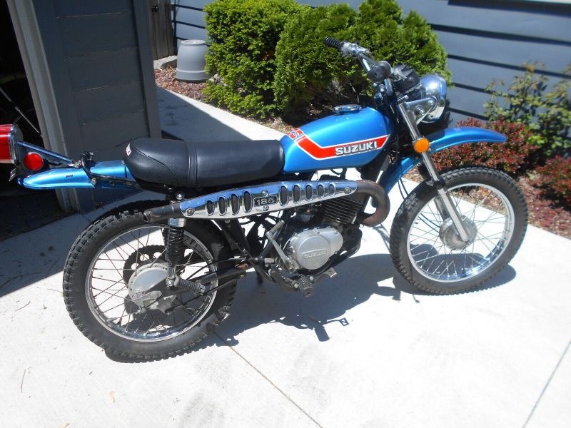1973 Suzuki TS185 1973 SUZUKI TS185 " CLEAR for Sale
</span>