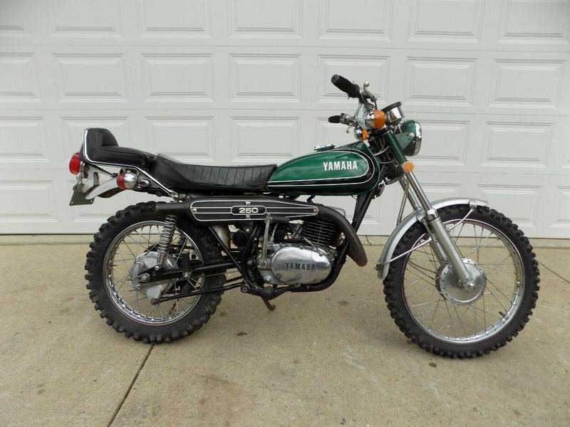 1973 Yamaha DT250 Great running mostly original enduro for Sale
</span>