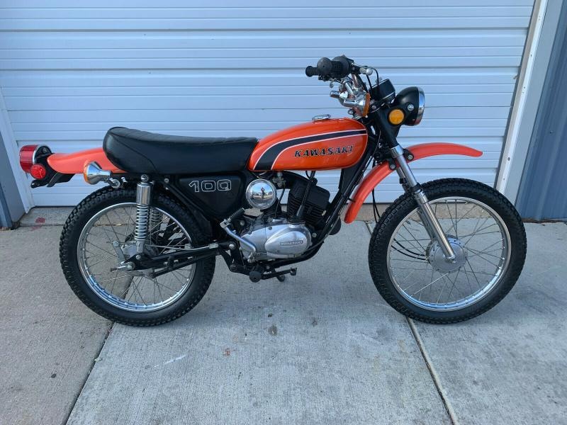 1974 Kawasaki G5 KE-100 1974 Kawasaki G5 KE-100 Motorcycle for Sale
</span>