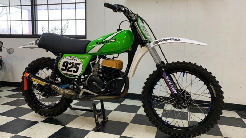 1975 Kawasaki KX 1975 kawasaki kx250 sr ahrma vintage works for Sale
</span>