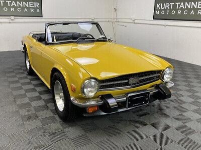 1976 Triumph TR-6 1976 TRIUMPH TR6 CONVERTIBLE. MIMOSA. for Sale
</span>