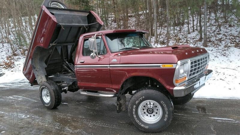 1977 Ford F-250 2 door, regular cab, 4wd dumptruck for Sale
</span>