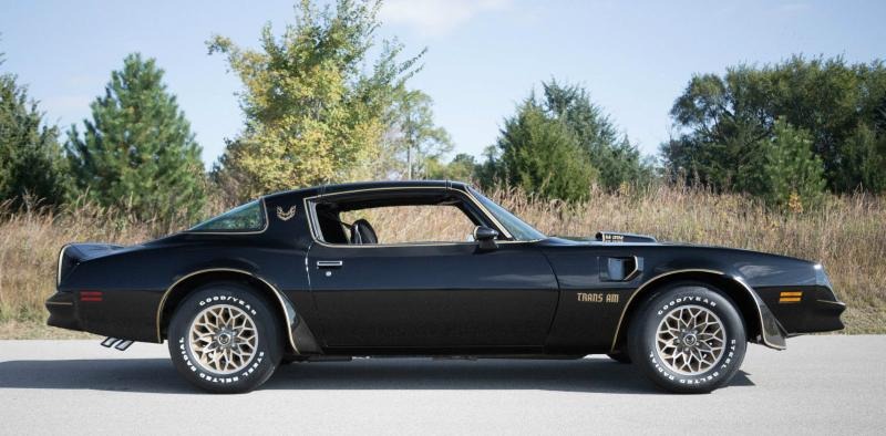 1978 Pontiac Trans Am 6.6 Liter Black for Sale
</span>