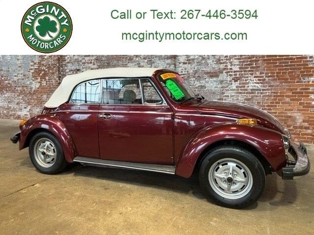 1978 Volkswagen Beetle Convertible Champagne Edition II for Sale