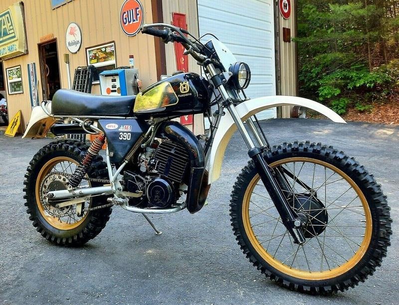 1979 Husqvarna 1979 Husqvarna 390 WR Enduro. True survivor! for Sale
</span>