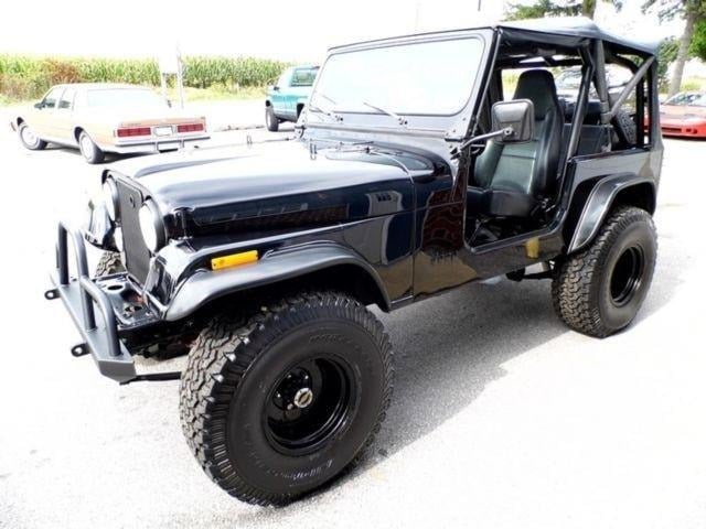1979 Jeep CJ-7 Black for Sale
