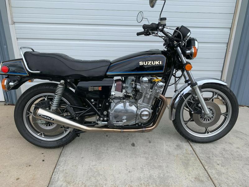 1979 Suzuki GS 1979 Suzuki GS1000E Motorcycle Black MUSEUM for Sale
</span>