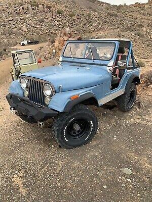 1980 Jeep CJ 1980 Jeep CJ 5 Blue 4WD Manual for Sale
</span>