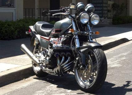 1981 Honda Silver Cb-X Streetfigher Motorcycle for Sale
</span>