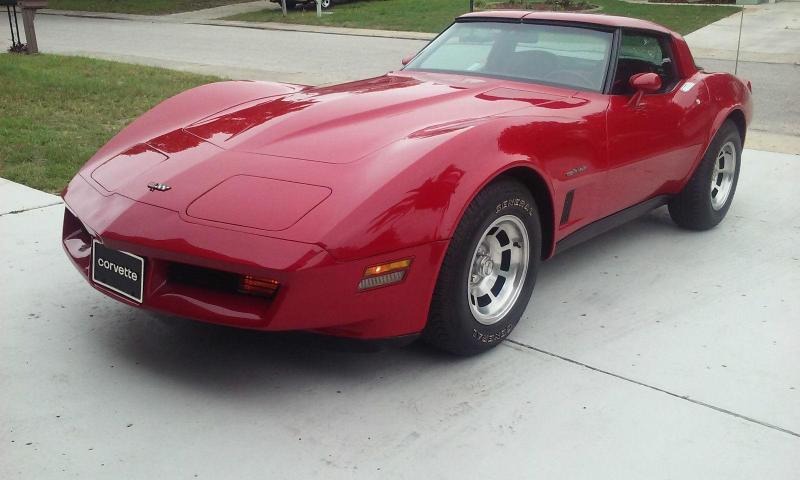 1982 Chevrolet Corvette Base Coupe Red for Sale
</span>