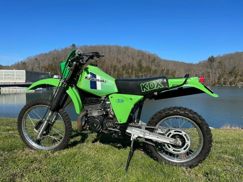 1982 Kawasaki KDX Restored vintage 1982 Kawasaki KDX450 for Sale
</span>