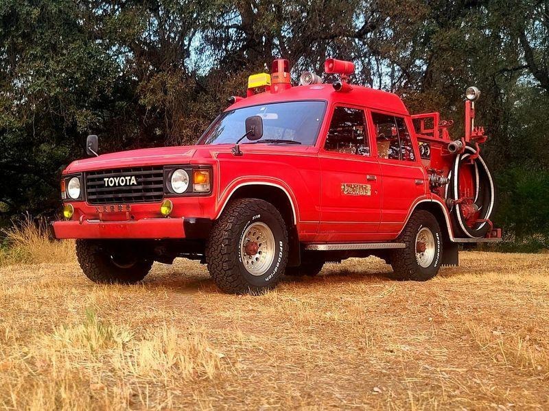 1985 Toyota Land Cruiser Fire Truck for Sale