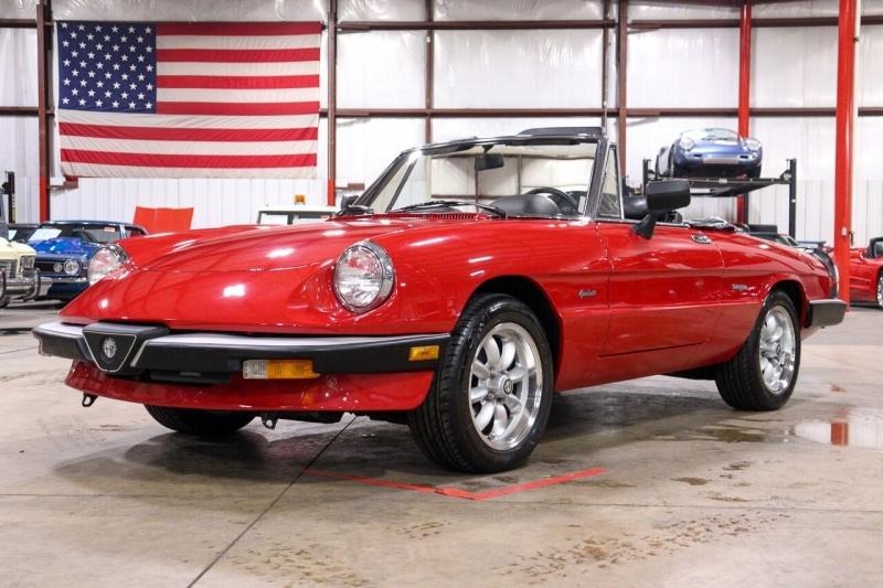 1986 Alfa Romeo Spider Veloce 2dr Convertible for Sale
</span>