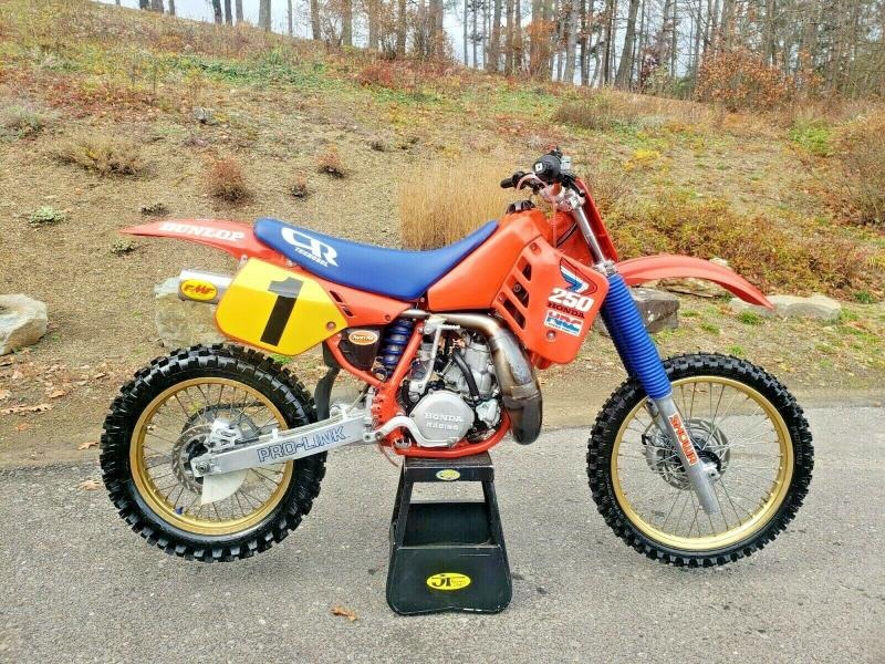 1987 Honda CR 1987 Honda CR250 Vintage Motocross Dirt Bike for Sale
</span>
