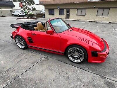 1987 Porsche 911 Turbo 1987 Porsche 911 Convertible Red RWD for Sale
</span>