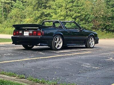 1993 Ford Mustang GT 1993 Ford Mustang Convertible Black RWD for Sale
</span>
