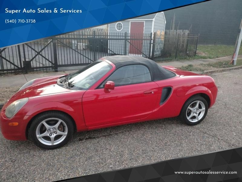 2001 Toyota MR2 Spyder Base 2dr Convertible for Sale