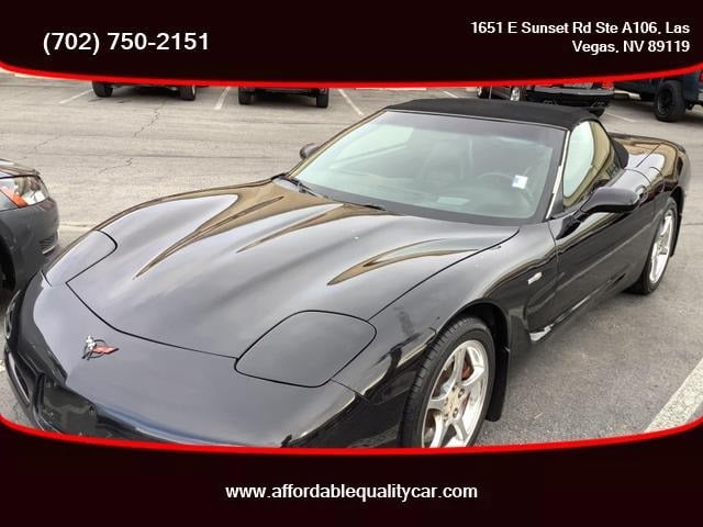 2002 Chevrolet Corvette Convertible 2D for Sale