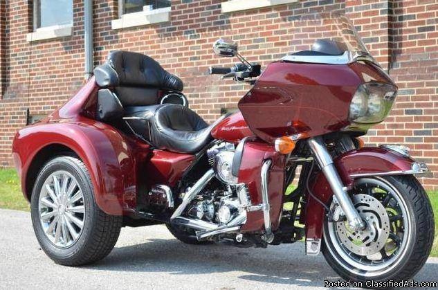 2002 Harley-Davidson 03 FLTR TRIKE DFT CONVRS EXCELLENT TRIKE for Sale
</span>