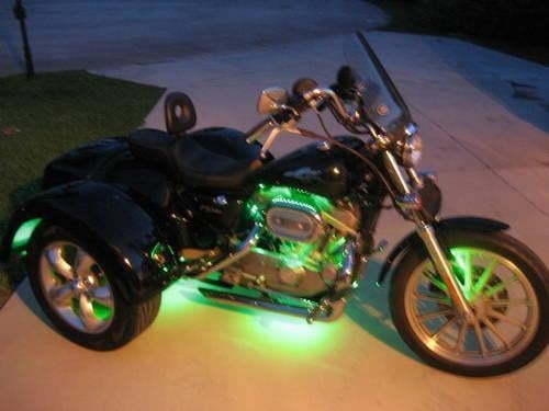 2002' Harley-Davidson Sportster Trike Low Miles/LED Lights/Speakers! for Sale
</span>