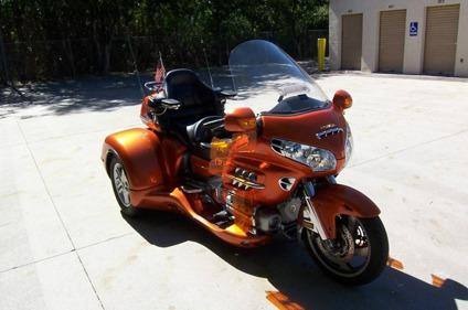 2002 Honda Goldwing Trike - Shipping Free - Orange for Sale
</span>