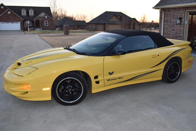 2002 Pontiac Firebird Trans Am WS6 Collector Edition Convertible for Sale
</span>