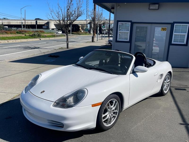 2004 Porsche Boxster Convertible White, LOW MILES, CLEAN CARFAX, CA VEHICLE for Sale