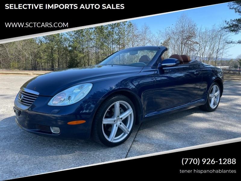2005 Lexus SC 430 Base 2dr Convertible for Sale