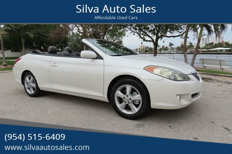 2005 Toyota Camry Solara SLE V6 2dr Convertible for Sale