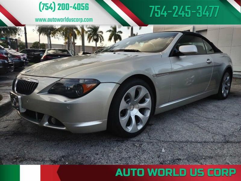 2007 BMW 6 Series 650i Convertible RWD for Sale
</span>