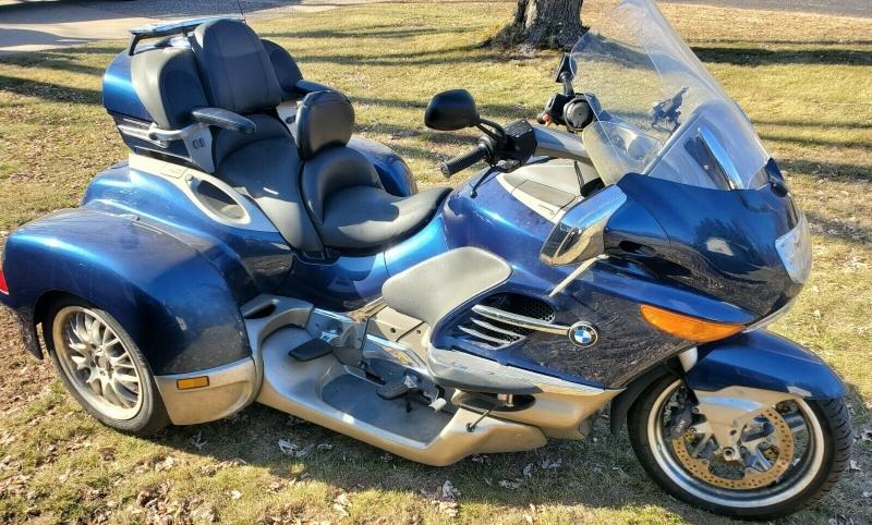 2007 BMW K-Series 2007 BMW K1200LT Trike Motorcycle By for Sale
</span>