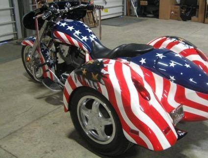 2008 Victory Kingpin with a Pit Boss Trike kit for Sale
</span>