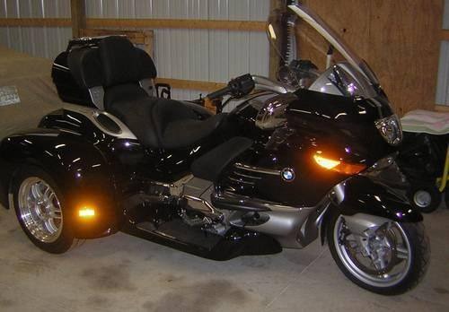 2009 Bmw K-1200 Lt Trike Conversion by Hannigan's! 1,497 Miles! for Sale
</span>