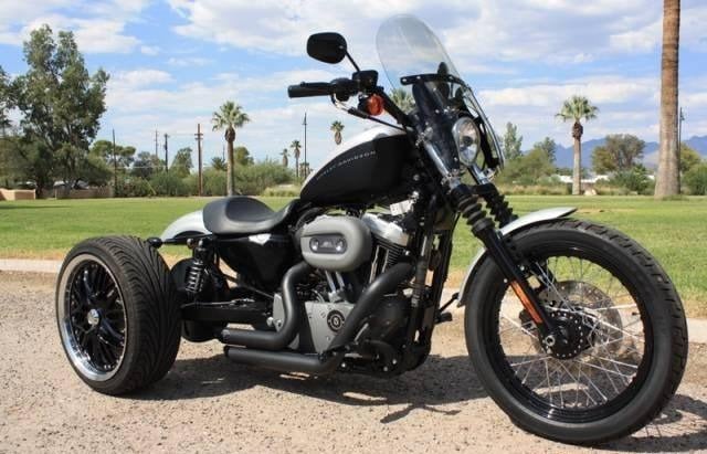 2009 Harley Davidson XL1200N Nightster Trike for Sale
</span>