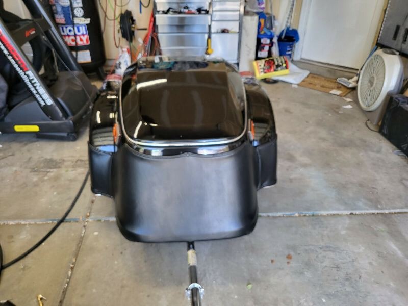 2010 Bushtec Roadstar pull behind motorcycle trailer spyder for Sale
</span>