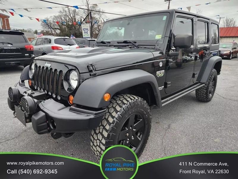 2012 Jeep Wrangler Unlimited Rubicon Sport Utility 4D SUV for Sale