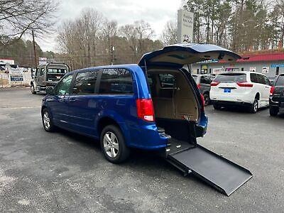 2013 Dodge Grand Caravan handicap wheelchair rear entry van for Sale
</span>
