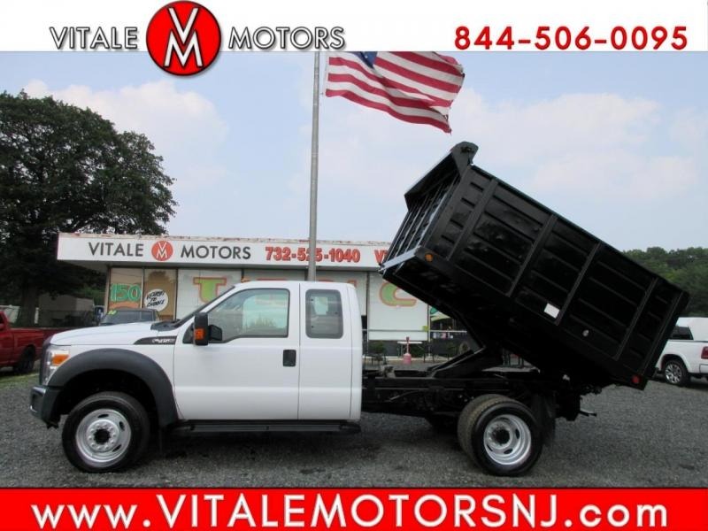 2013 Ford F-450 SD SUPER CAB, DUMP TRUCK, 4X4 LANDSCAPE TRUCK for Sale
