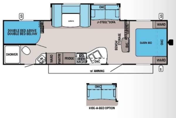 2014 Jayco Jay Flight 28BHBE 33ft for Sale