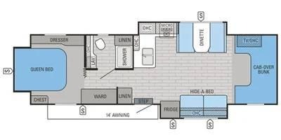 2016 Jayco Jayco Greyhawk 29ME 32ft for Sale
