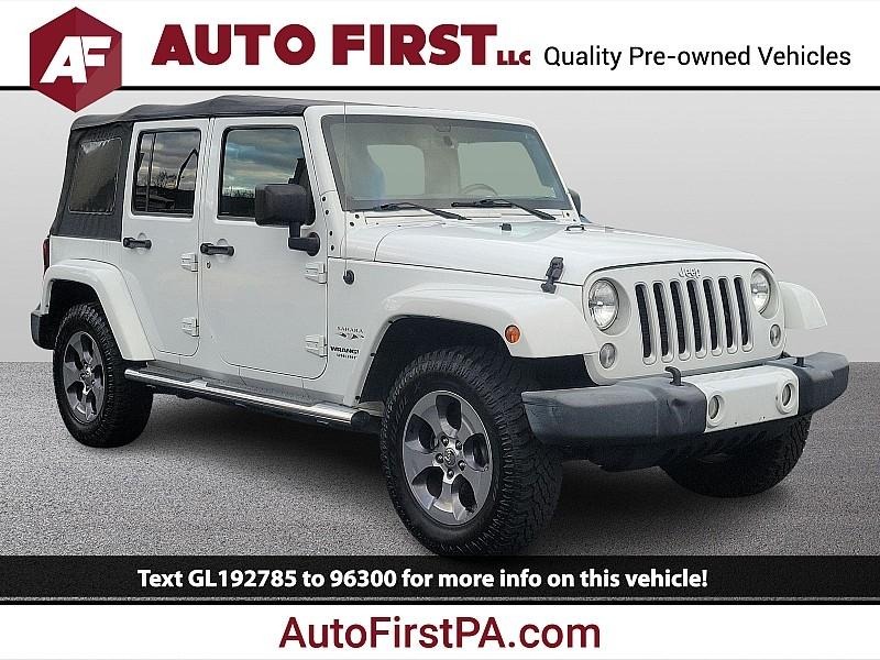 2016 Jeep Wrangler Unlimited 4d Convertible Sahara for Sale