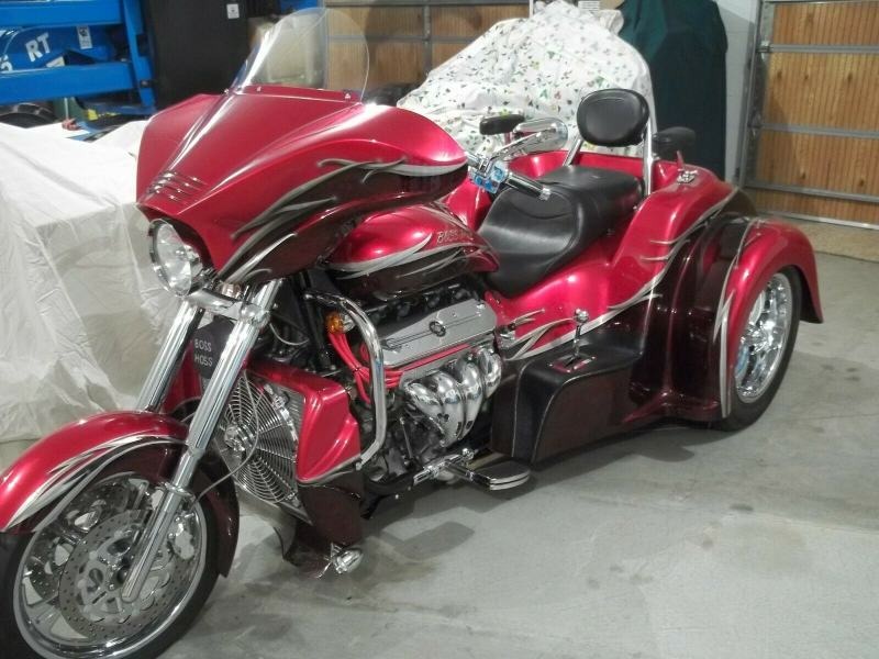 2017 Boss Hoss BHC-9 LS445 BOSS HOSS trike Candy red for Sale
</span>
