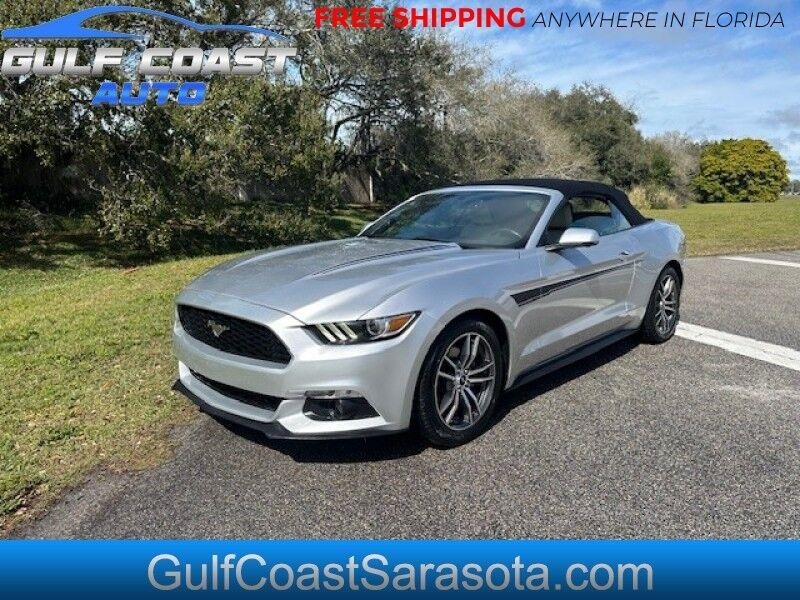 2017 Ford MUSTANG ECOBOOST PREMIUM CONVERTIBLE COLD AC RUNS GREAT FREE SHIPPING for Sale