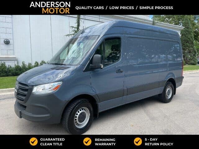 2019 Mercedes-Benz Sprinter 3500 XD 144 V6 High Roof Crew Van RWD for Sale
</span>