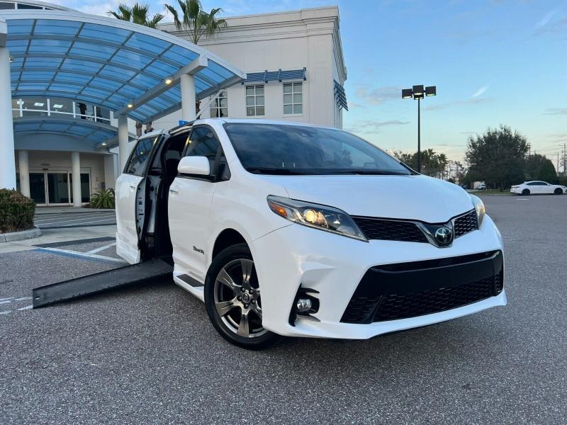 2019 Toyota Sienna SE BRAUNABILITY RAMP Handicap Van for Sale
</span>