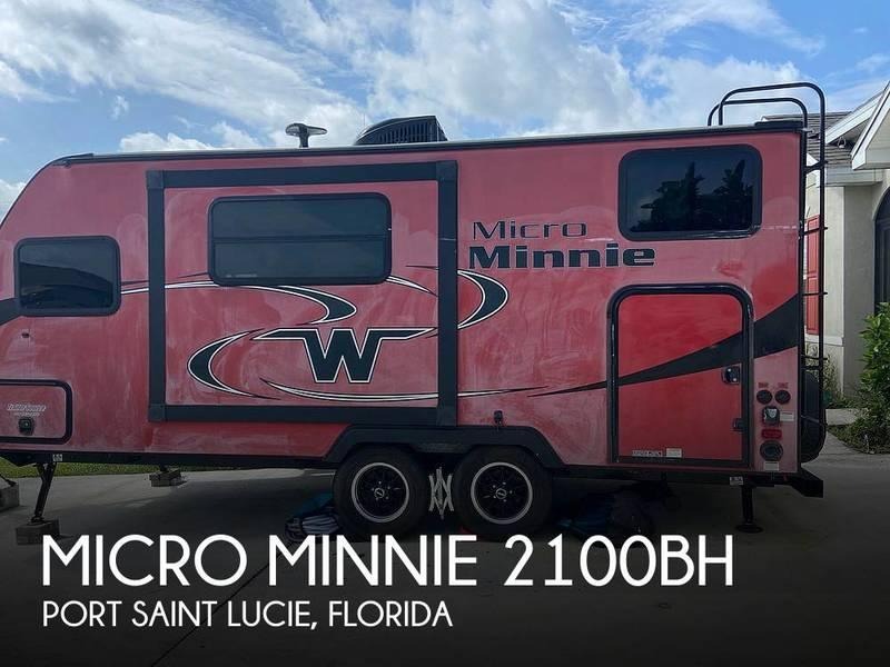 2019 Winnebago Micro Minnie 2100BH 21ft for Sale