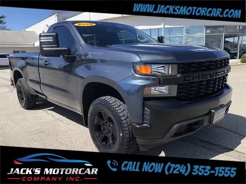 2020 Chevrolet Silverado 1500 Work Truck 4WD REGULAR CAB PICKUP 2-DR for Sale