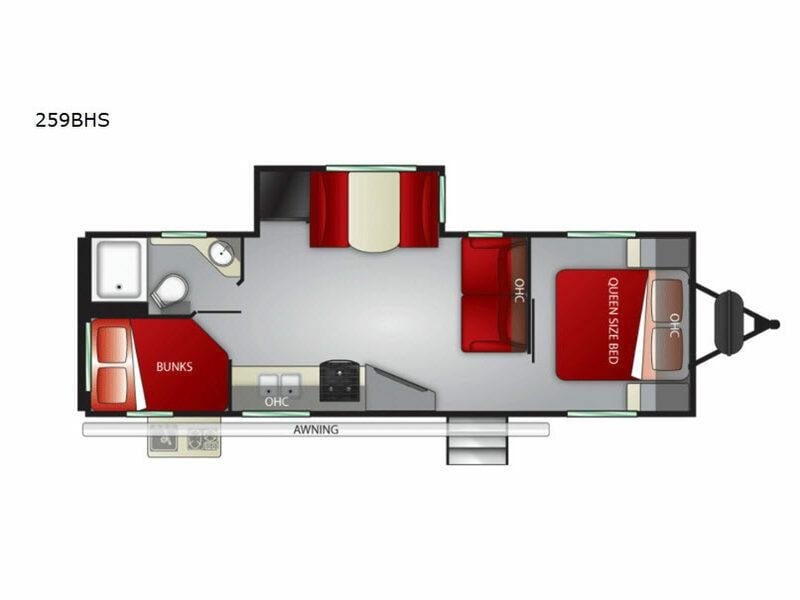 2020 Cruiser Shadow Cruiser 259BHS for Sale