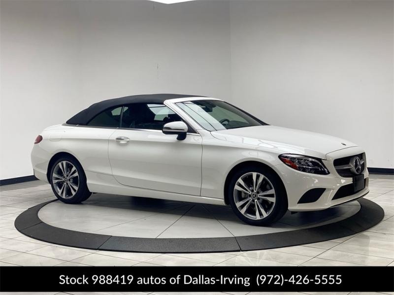 2020 Mercedes-Benz C-Class C 300 Convertible NAV, CAM, HTD STS, BLIND SPOT for Sale