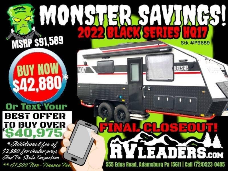 2022 Black Series Black Series HQ17 CAMPER 23ft for Sale